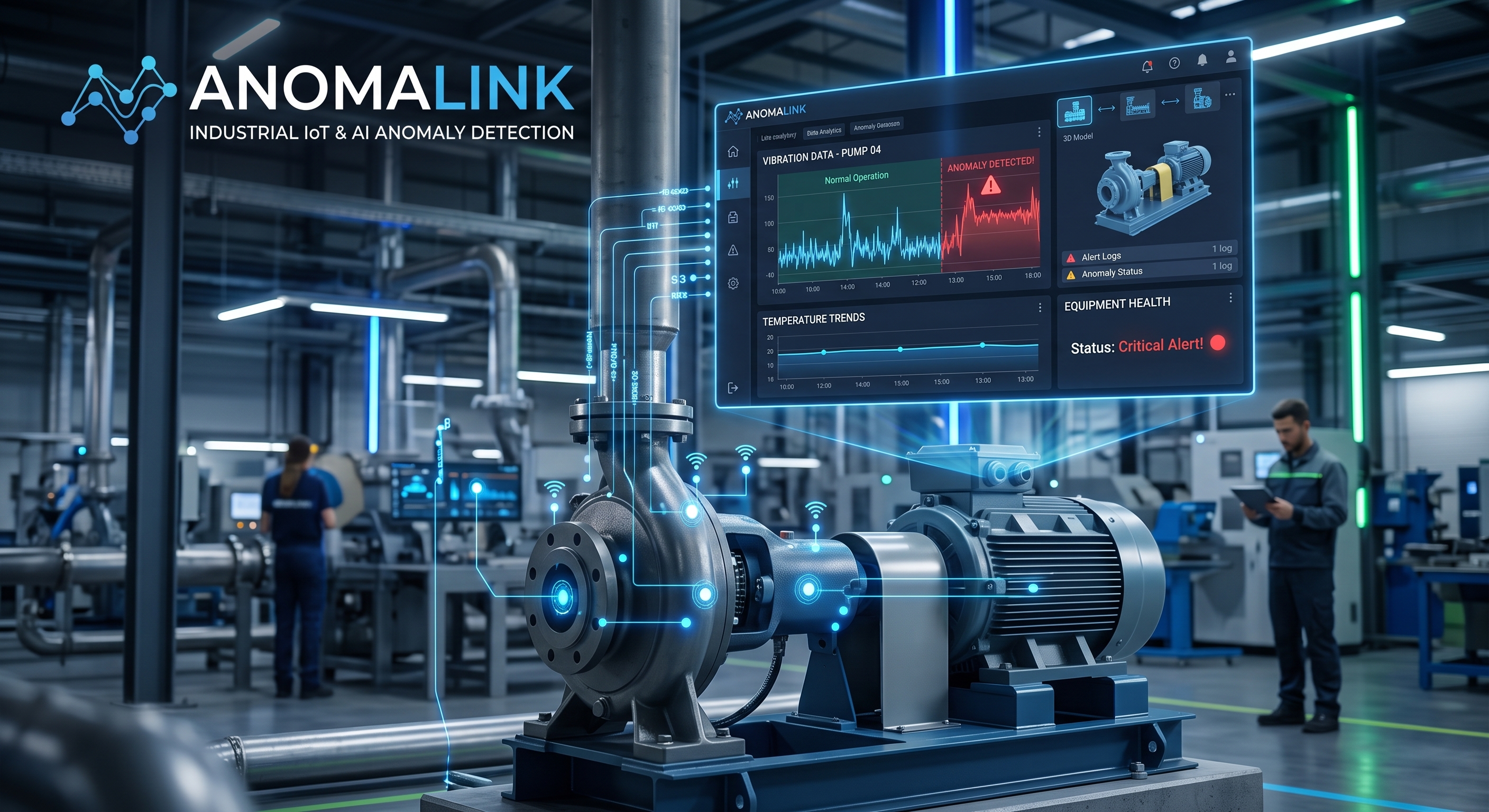 Anomalink dashboard preview